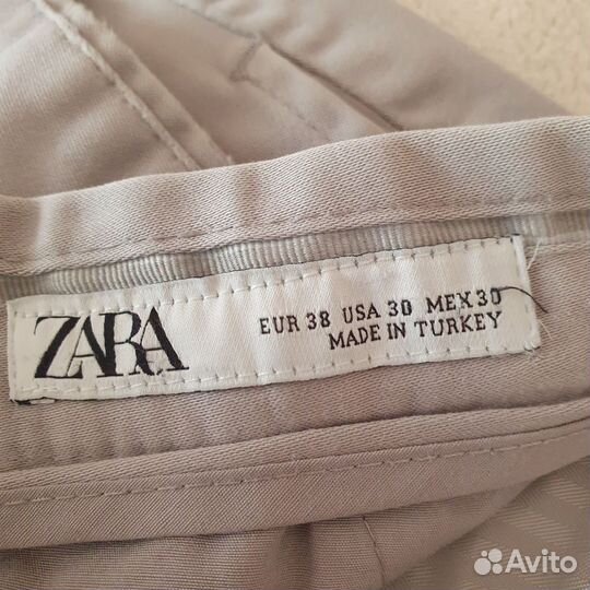 Брюки мужские EUR 38 zara