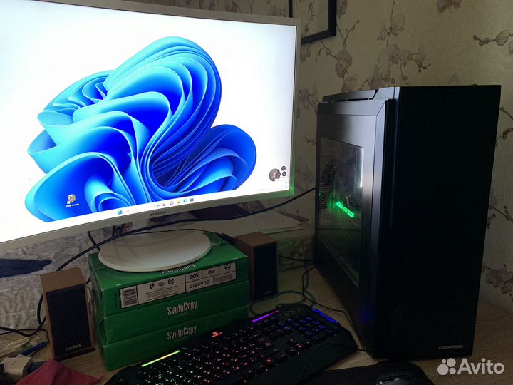 Игровой мощный core і5/16гб/SSD/1Tб/GTX 1070 8Гб