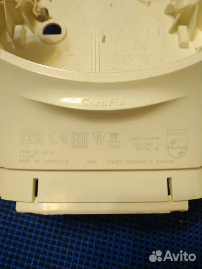 Утюг Philips azur GC 4910/10 запчасти