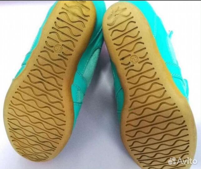 Ботинки для девочки 34 35 бирюзовые