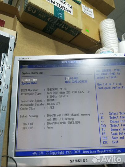 Материнская плата мини пк