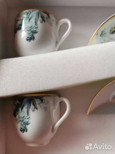 Чашка с блюдцем 2 пары