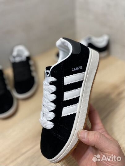 Кроссовки женские Adidas campus 00s черные