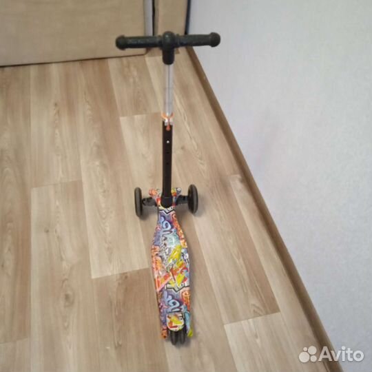 Самокат детский трехколесный бу