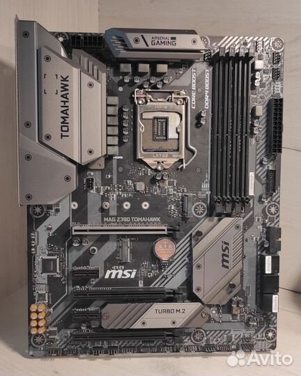 1151 v2 MSI MAG Z390 Tomahawk Gaming отправил