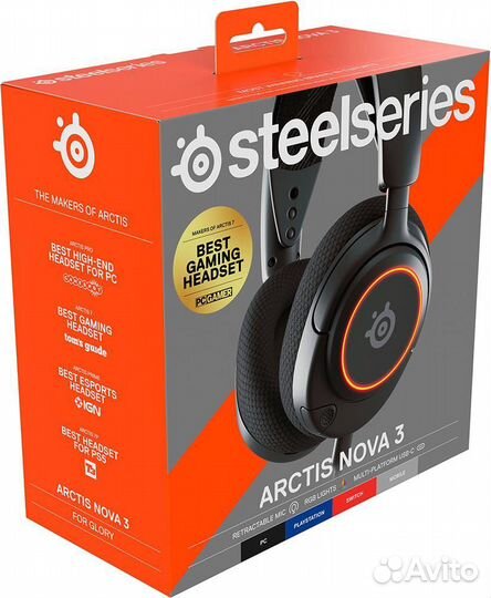 Steelseries arctis nova 3