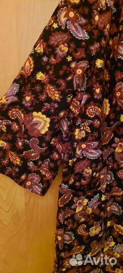 Халат фланелевый 54