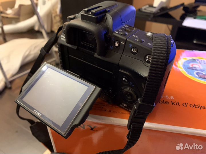 Sony Alpha dslr-A300 KIT /Sony SAL16105/HVL-F43AM