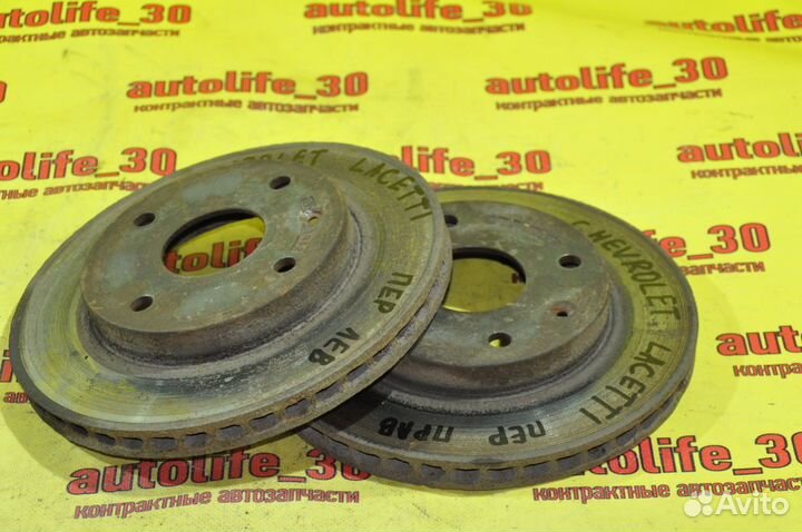 Диски тормозные передние Chevrolet Lacetti