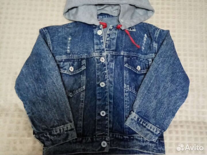 Джинсовка на 6-8 лет