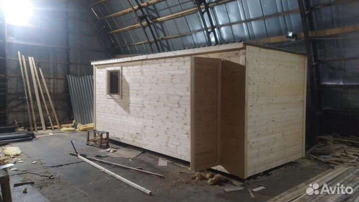 Бытовка металлическая 2.3х3