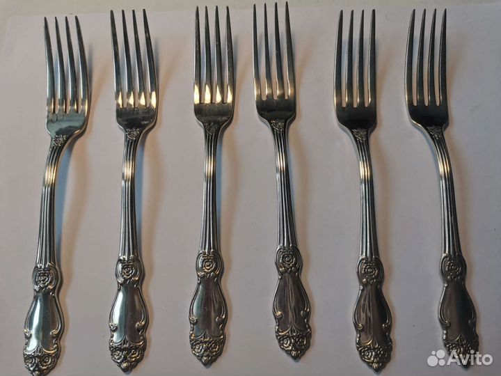 Набор дессертных вилок Роза