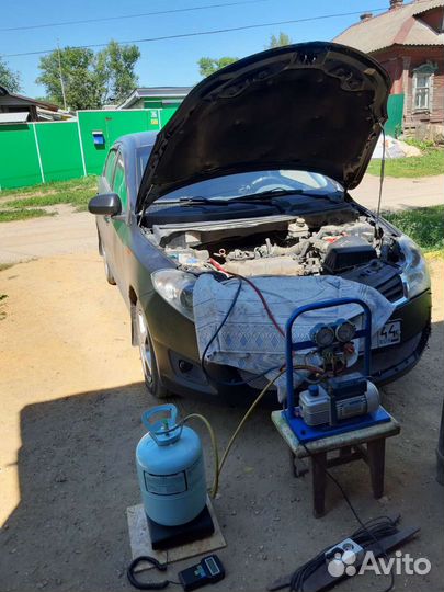 Заправка автокондиционера