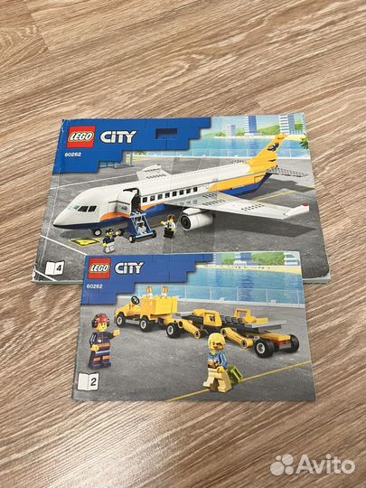 Lego city 60262 Пассажирский самолет