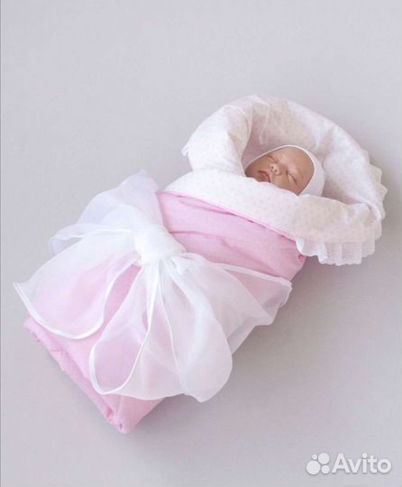 Конверт на выписку для девочки