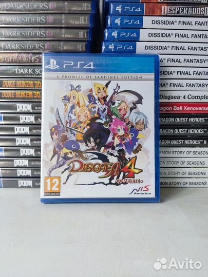 PS4 Disgaea 4 Complete + A Promise of Sardines