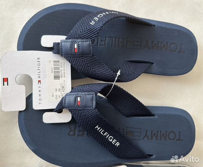 Шлепанцы сланцы Tommy Hilfiger, 41,42,44р