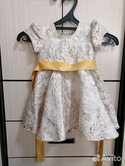 Платье для девочки 80-86