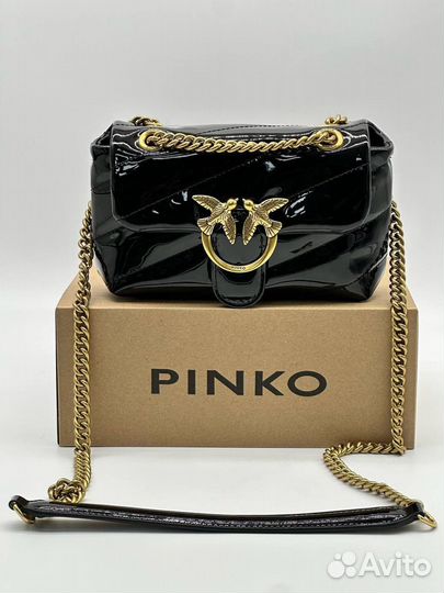 Сумка pinko лакированная