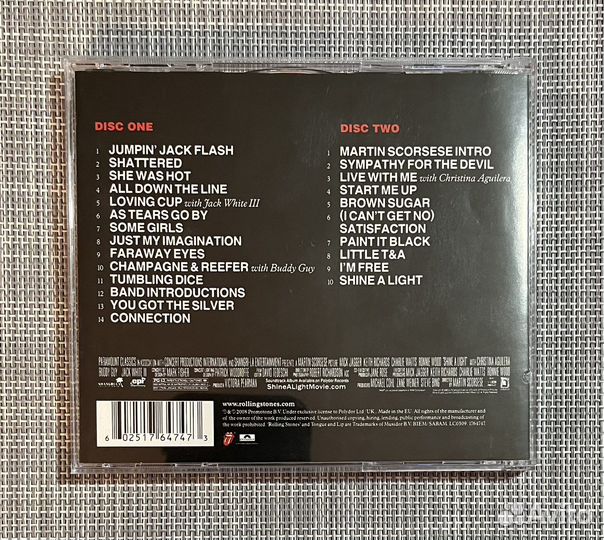 Rolling Stones - Shine A Light Martin Scorsese 2CD