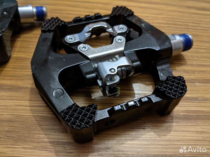 Педали контактные SPD Decathlon / Wellgo / Zeray