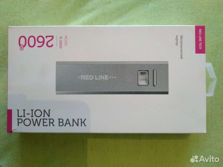 Пауэрбанк новый, банка