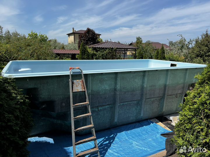 Чаша для бассейна б/у