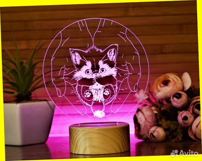 3D Детский ночник на подарок