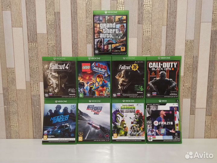 Игры на дисках для Xbox One