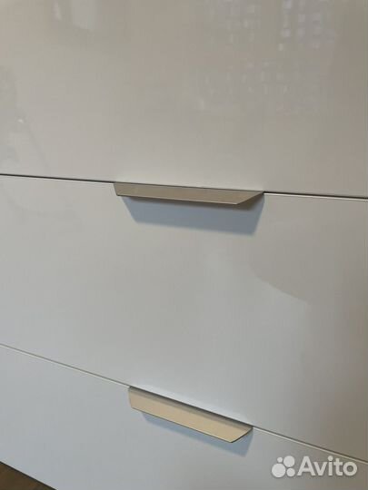 Ручка мебельная/профильная, хром, 156 мм, 8 штук