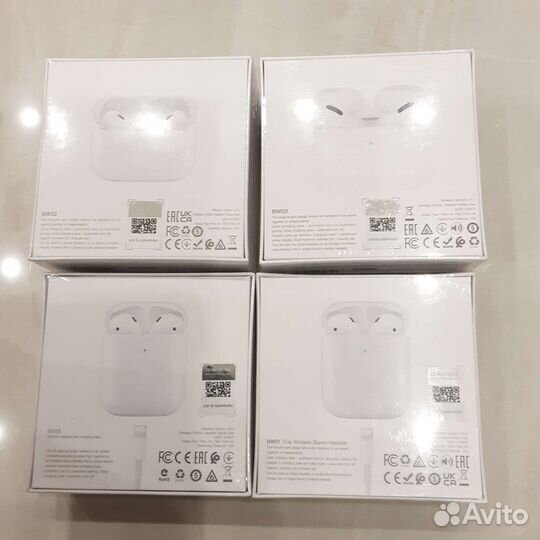 Беспроводные наушники Borofone, модели в описании