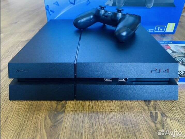 PS4 FAT 1 TB редкая как новая