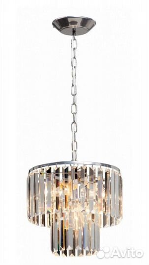 Люстра хрустальная подвесная новая