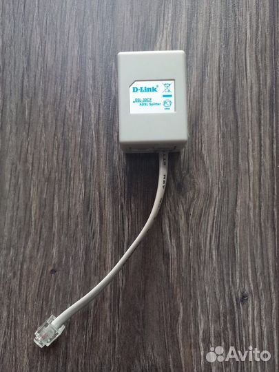 Сплиттер D-link DSL-30CF, 0.12 м