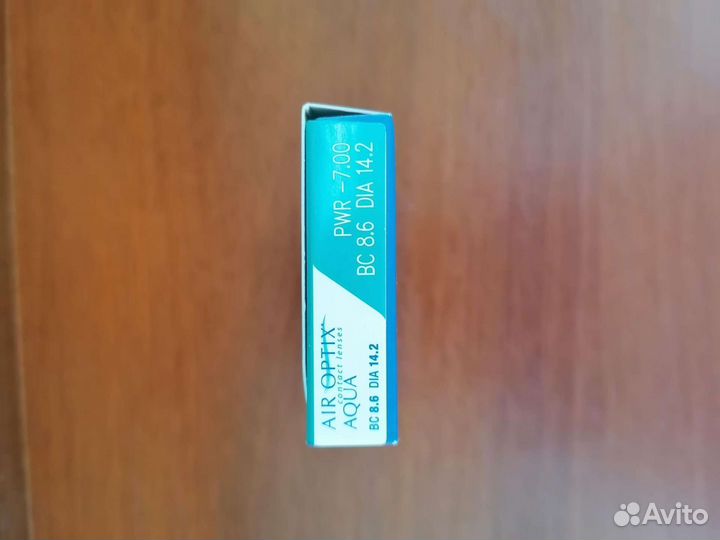 Линзы контактные 1 и 3 шт