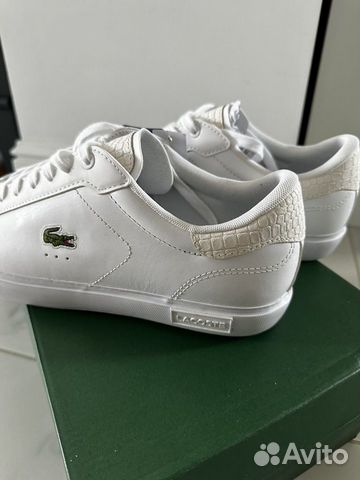 Lacoste мужские кожаные кеды 43