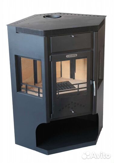 Печи воздухогрейные Сибирь, камины