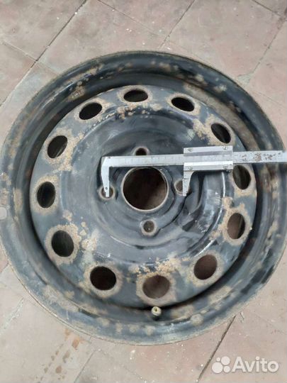 Штампованные диски r15 4x100 бу на Киа