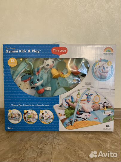 Развивающий музыкальный коврик для малышей