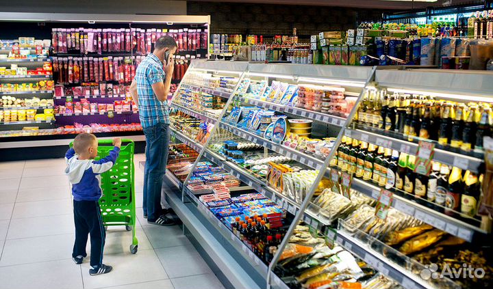 Продуктовый магазин у метро Новослободская