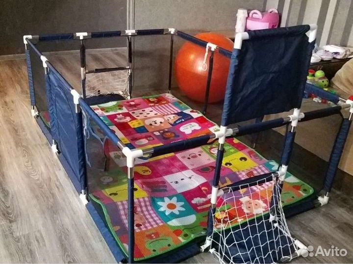 Детский коврик в манеж 180х120 новый