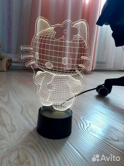 Светильник Hello Kitty