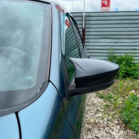 Накладки на зеркала granta в стиле BMW