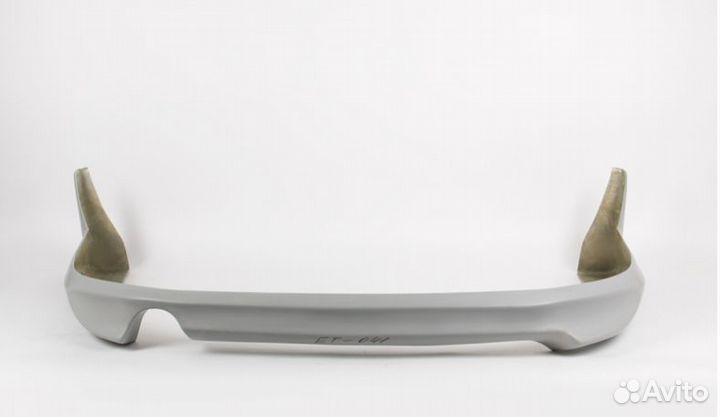 Накладка на задний бампер Cyber для Mitsubishi Gal