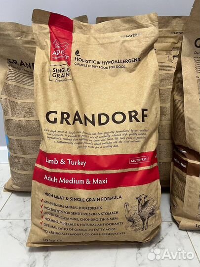 Сухой корм для собак Grandorf 10 кг