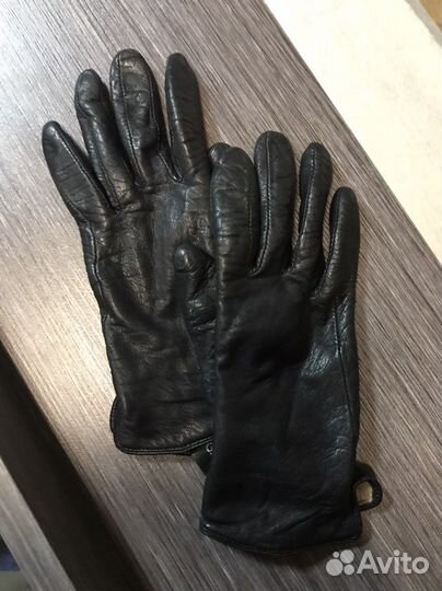 Перчатки женские кожаные 7.5