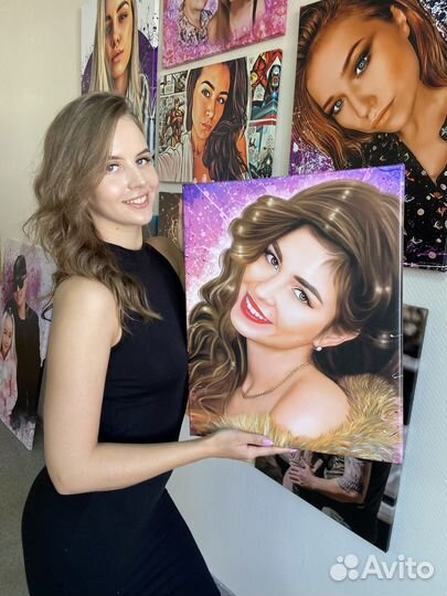 Фото на холсте