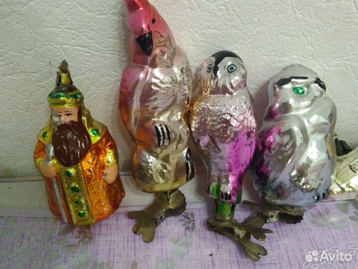 Украшения для новогодней ёлки СССР