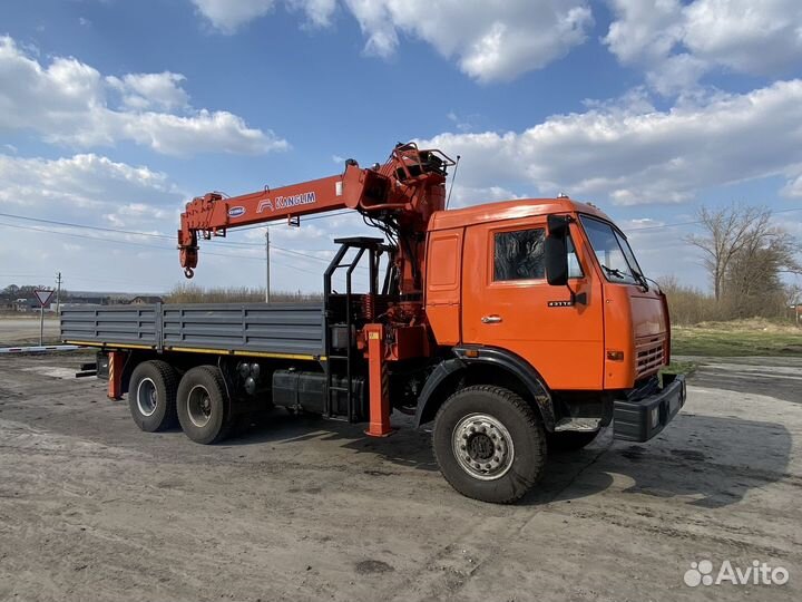 КАМАЗ 43101 с КМУ, 1993