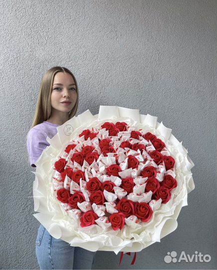 Сладкий шоколадный букет бокс набор